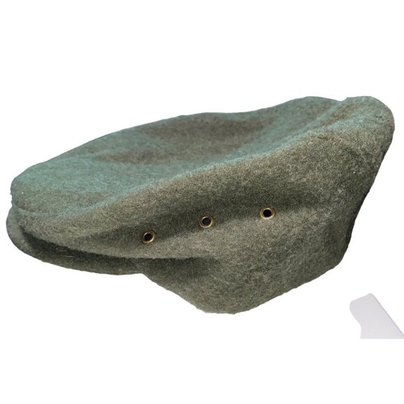 Lake Of The Isles Northern Cap Co. Green Wool Blend Newsboy Cap Size L - Picture 3 of 8